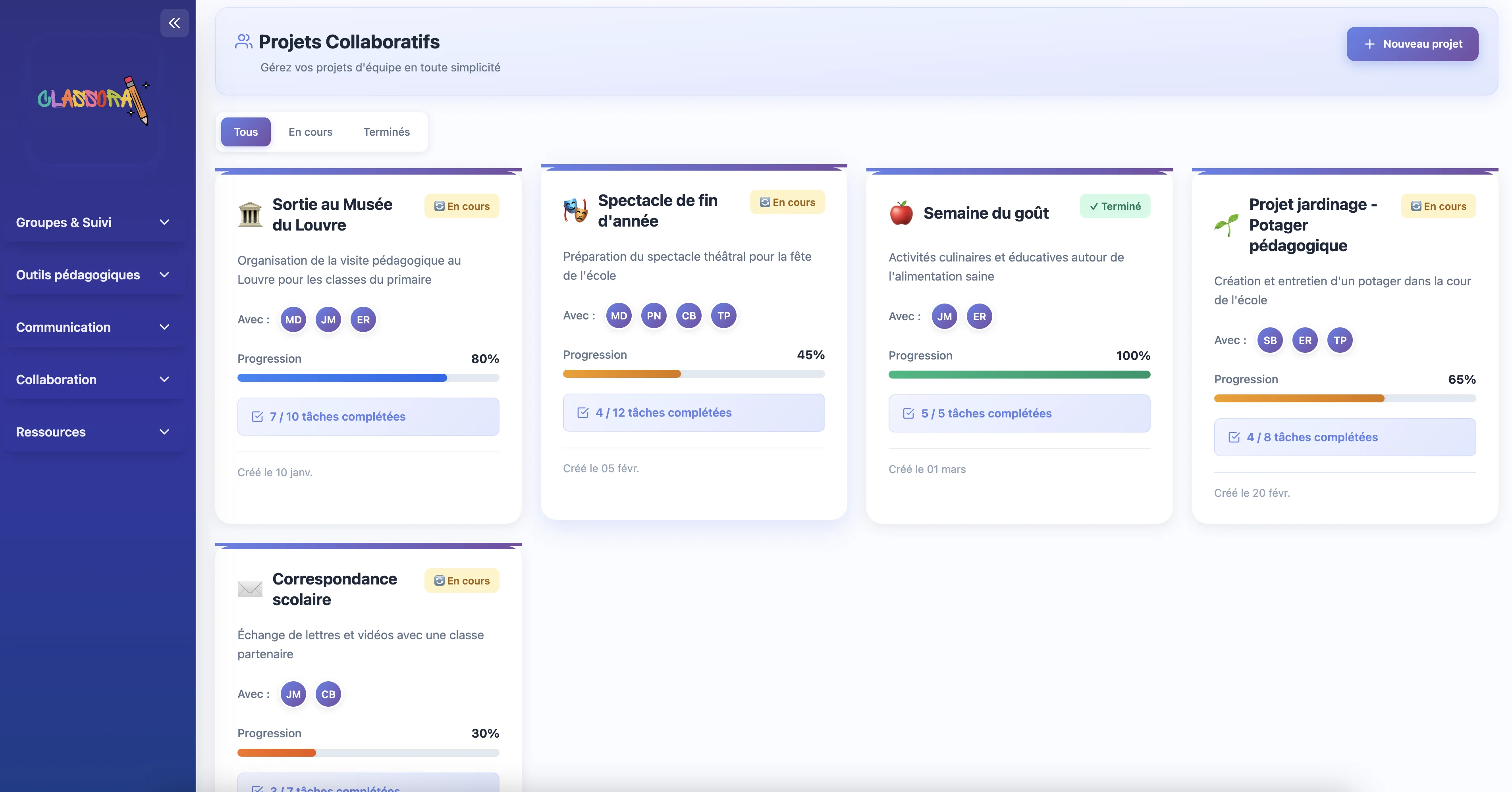 Collaboration entre collègues